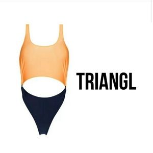 Triangl one piece swimsuit